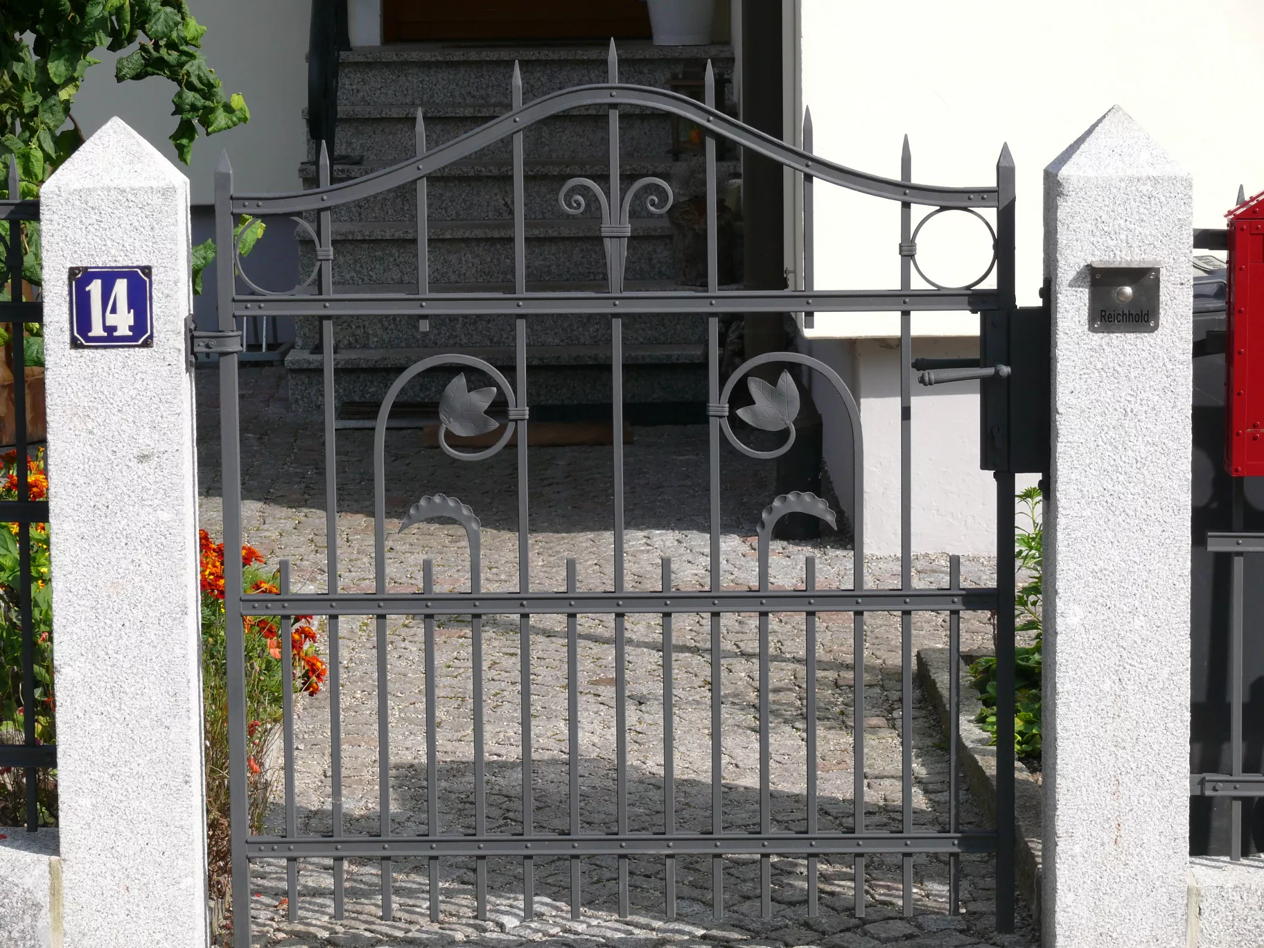 Gartentor handgeschmiedet Gartentor handgeschmiedet